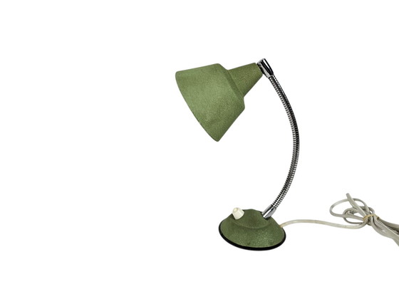 Image 1 of Vintage - cocotte - tafellamp -  flexibele nek - Frankrijk - 1950's