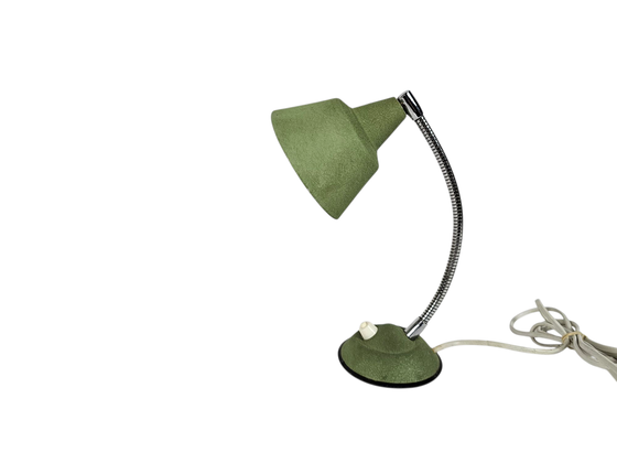 Image 1 of Vintage - cocotte - lampe de table - col flexible - France - 1950s