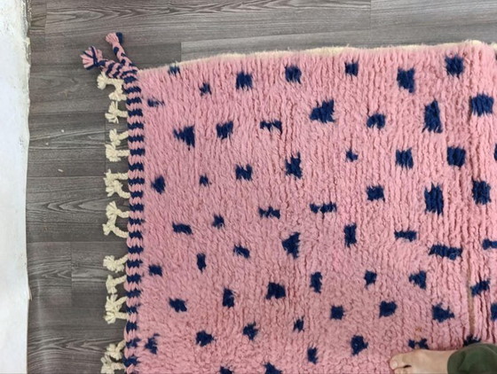 Pink Berber Wool Rug 200/230 – Rugs & carpets (photo 3 of 8)
