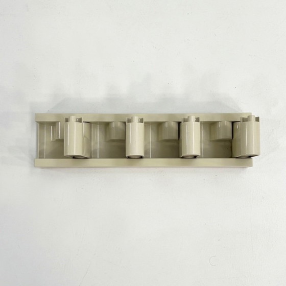 Image 1 of Weißer Minivip-Garderobenständer von Benanti & Brunori für Velca Legnano, 1970er Jahre