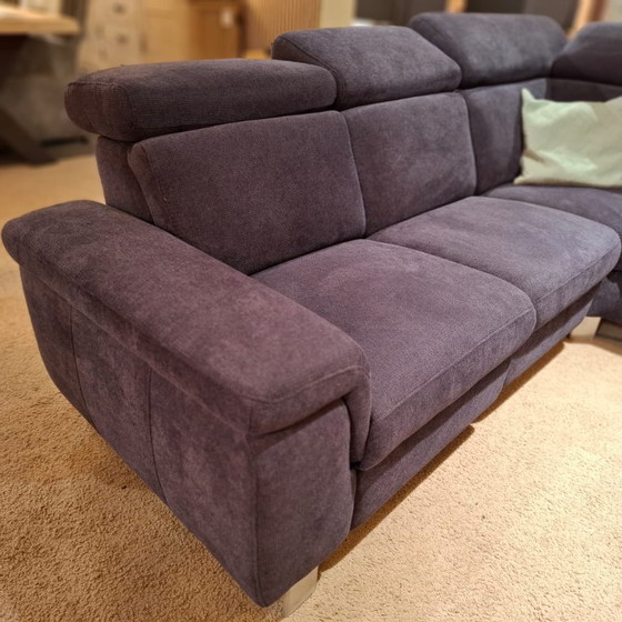 Image 1 of Polsteria Lava corner sofa with relaxation function