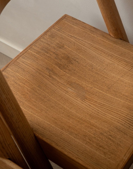 Image 1 of Sedie da pranzo vintage italiane Iva di Roberto Pamio e Renato Toso per Stilwood, 1972, set di 4