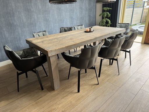 Chaise de salle à manger B&B Italia Husk design 8x Patricia Urquiola