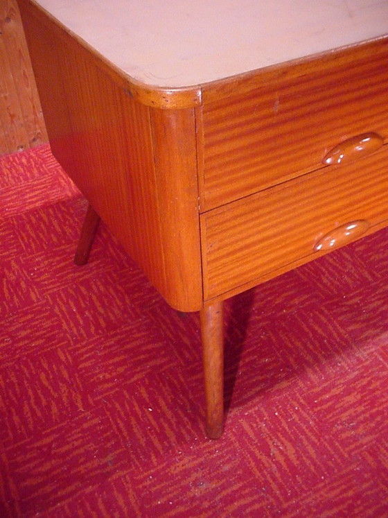 Image 1 of Mostrador de caoba de diseño, mueble de tienda, muebles antiguos, bar