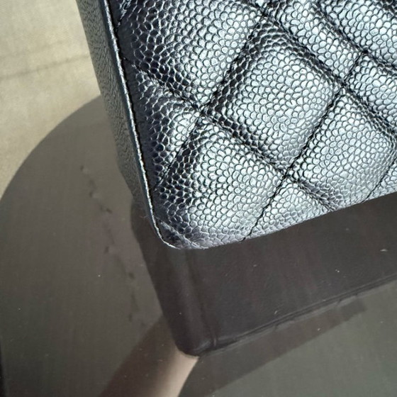 Image 1 of Chanel PST Petite Shopping Tote - Caviar gewatteerd generfd kalfsleer, zwart met gouden hardware