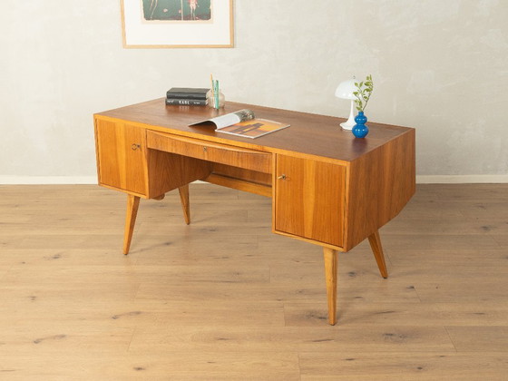 Scrivanie Mid-Century anni '50, Legno, Marrone, Mid Century Modern (foto 5 di 15)