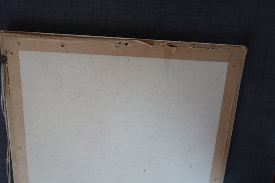 Image 1 of Acuarela antigua firmada por Behrendt, 1923 - Enmarcada (2C08)