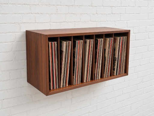 Meuble à disques vinyle de Poul Cadovius pour Cado, années 1960. – wandkast, Wood (photo 2 of 8)