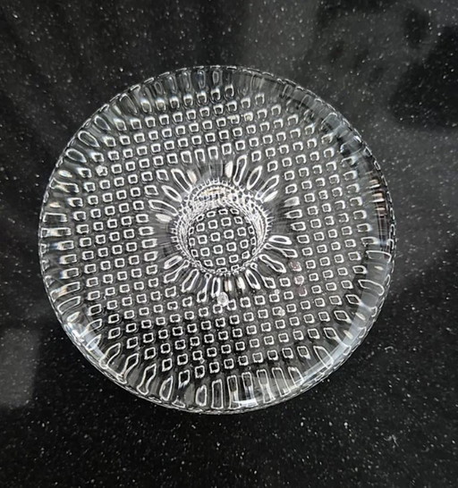 Portavelas y pisapapeles Holmegaard de Torben Jørgensen – Diseño de vidrio danés vintage de 1988