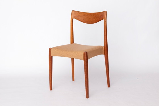 Image 1 of Pair of Bambi Dining Chairs by Rastad & Relling for Gustav Bahus, Norwegian 1960s Mid Century Teak Chairs