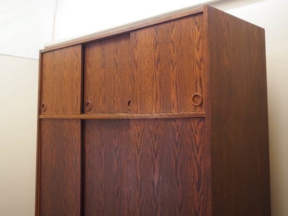 Image 1 of Oak wardrobe, Danish design, 1970s, manufactured by Tage Mogensen