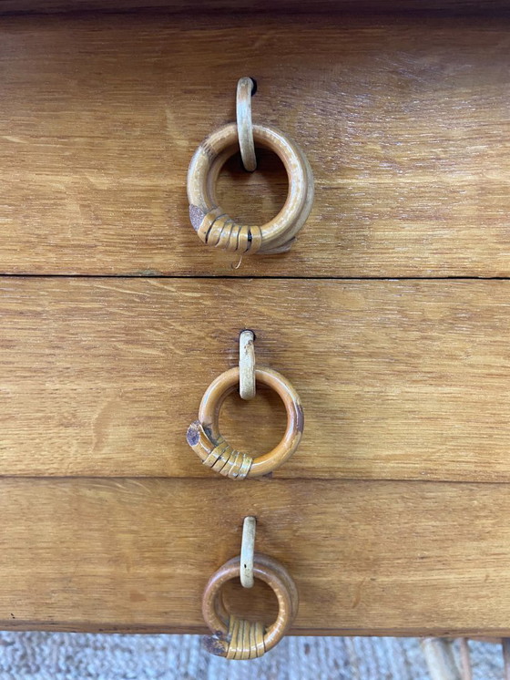 Image 1 of scrivania in rattan