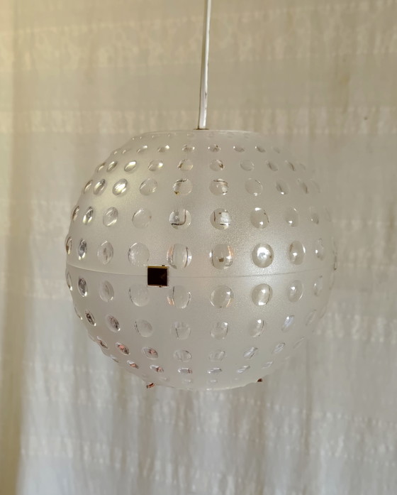 Lampada a sospensione di Rotaflex (Francia) - Anni '70 – Lampade a sospensione, Plastic (photo 8 of 8)
