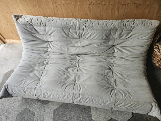 Image 1 of Ligne Roset Togo Alcantara light gray (purchase invoice available)