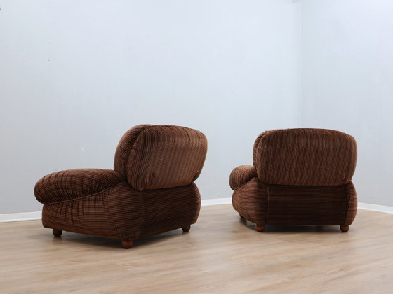 Image 1 of Set di 2 poltrone italiane nello stile di Piazzesi Design anni '70