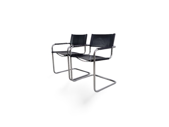 Image 1 of Set van 2 B34 cantileverstoelen Mart Stam Marcel Breuer MG5