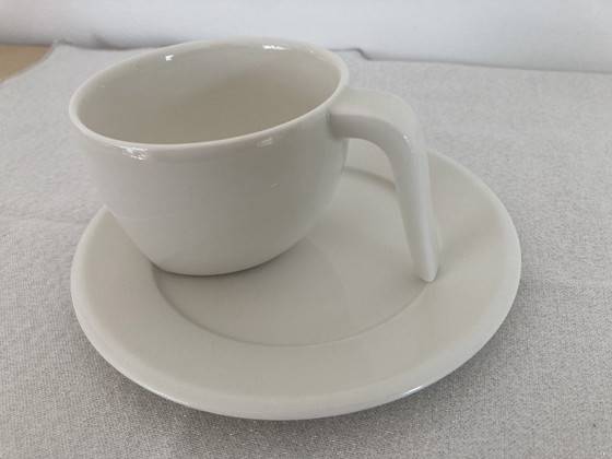 Image 1 of Set di 6 tazze da caffè con piattino Iittala Ego – Stefan Lindfors – Prodotto in Finlandia