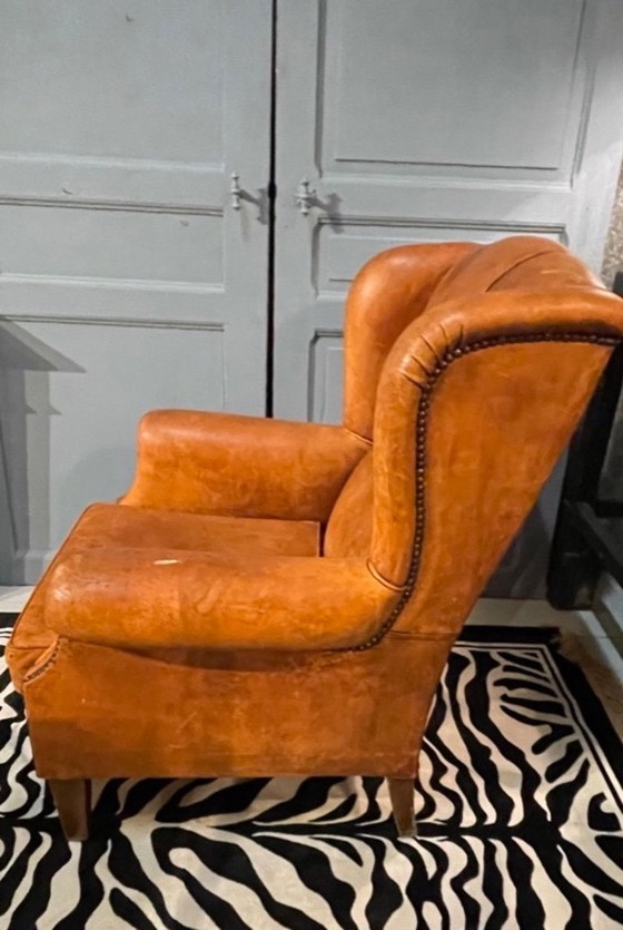 Image 1 of Magnifique fauteuil vintage usé