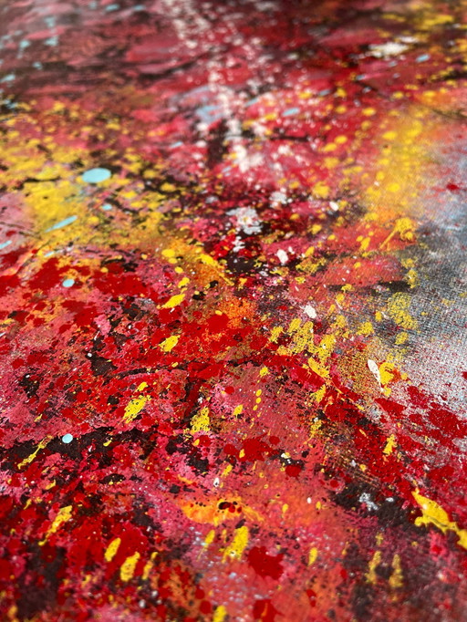 Toile d'artiste - NO1R VISUALART - Cosmic Conciousness