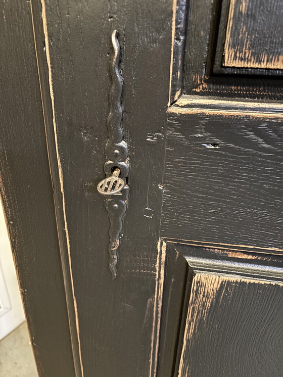 Image 1 of Antique Brocante single-door cabinet / sideboard / wardrobe