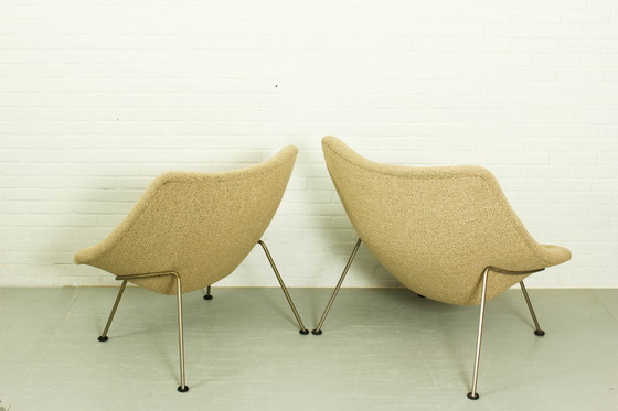 Image 1 of Ensemble de chaises Oyster Vintage par Pierre Paulin pour Artifort, 1960S