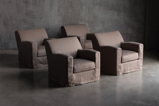 Lounge Chairs by Christian Liaigre, France, 1990s