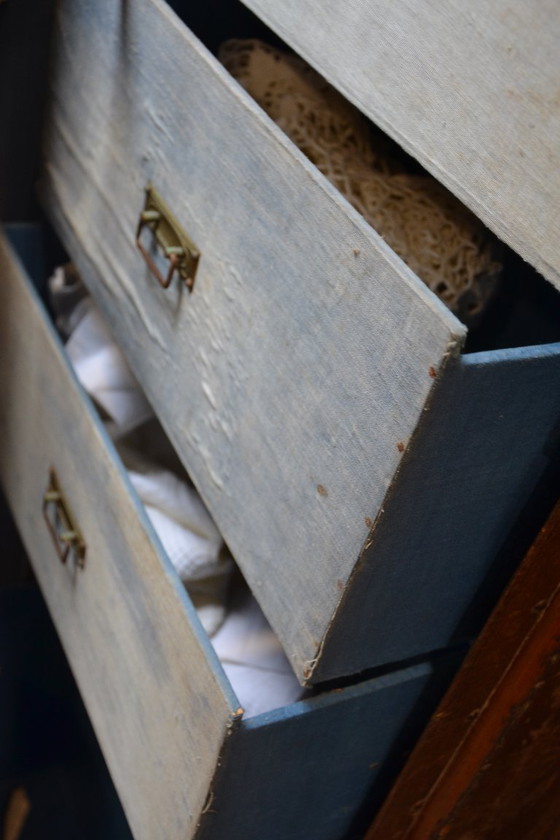 Image 1 of Alter antiker Reisekoffer – Kabinenkoffer – Original