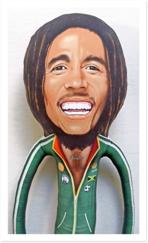 Bob Marley cadeau | Reggae decoratie kunstpop | Muziekkamer verzamelbeeldje