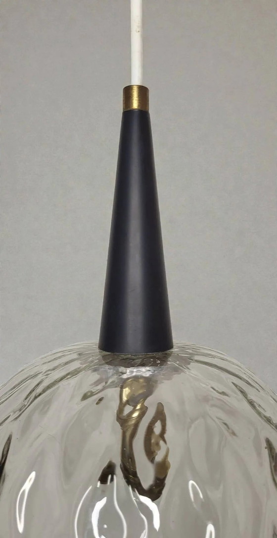 Glass pendant, 1960s – Pendant lamps, Crystal, Bauhaus (photo 3 of 9)