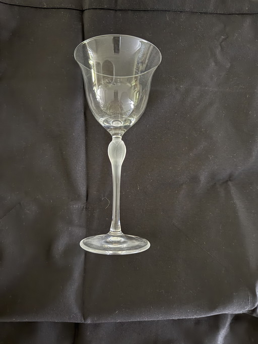 Hoya crystal wijn en champagne glazen crocus