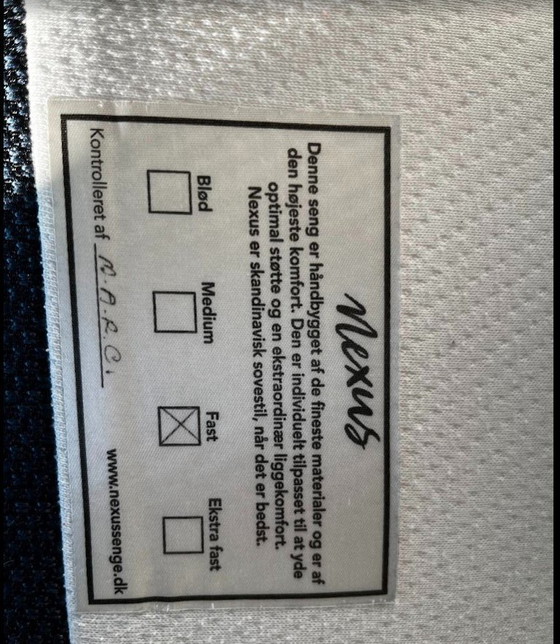 Image 1 of Drømmeland Nexus XL kingsize bed (210x210)