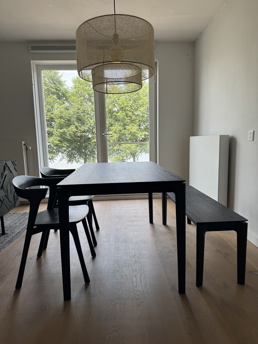 Ethnicraft Bok Dining Set 