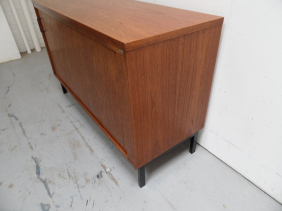 Image 1 of Vintage Filing Cabinet With Shutter