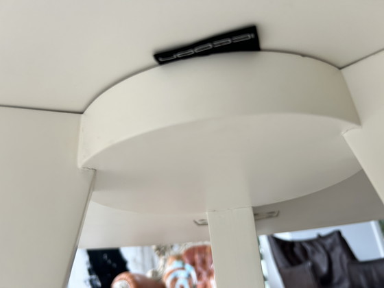 Image 1 of Ronde witte tafel 140 doorsnee ICCOON 