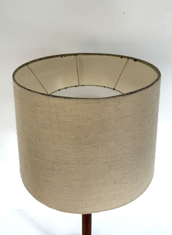 Image 1 of Lampada da terra vintage in teak, Domus '70