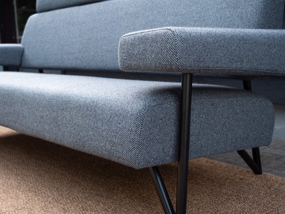 Image 1 of Havee Cloak Stone | 3-zits design bank | Blauw antraciet wol