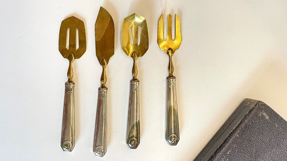 Image 1 of Service à DESSERT Art Déco