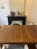 Tavolo da pranzo in rovere 200/250x100