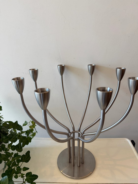 90er Jahre Ikea Stockholm Kerzenständer – Hagberg, Kerzenhalter, Metal (photo 7 of 8)