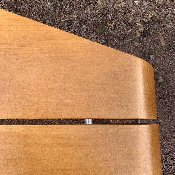 Image 1 of Skandinavischer trapezförmiger Beistelltisch