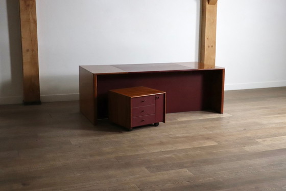 Image 1 of Artona Directors Desk by Afra and Tobia Scarpa for Maxalto Italy 1979
