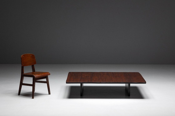 Image 1 of Tavolino da caffè in bambù di Axel Vervoordt, Belgio, anni '80