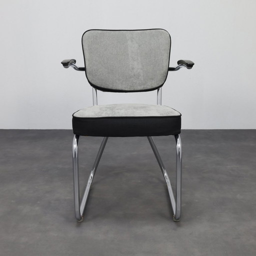 Tubular Frame Armchair by Ahrend de Cirkel, 1960s