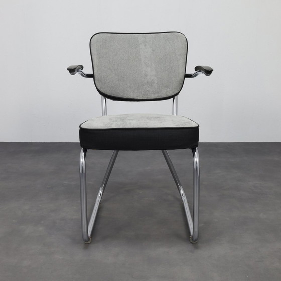 Image 1 of Tubular Frame Armchair by Ahrend de Cirkel, 1960s