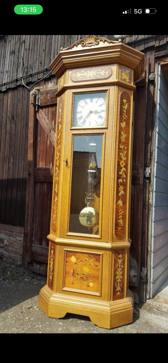 Image 1 of Orologio da appoggio con intarsio