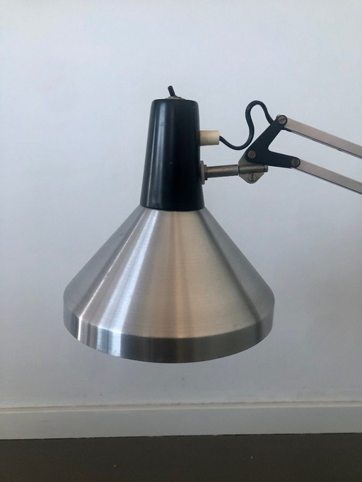 Hala scharnierlamp chroom