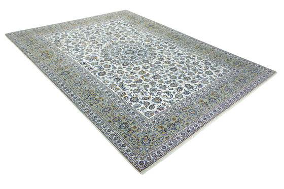Image 1 of Tappeto orientale Kashan annodato a mano – 404 x 306 cm – Nobile splendore classico