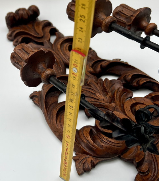 Image 1 of Candelabro de pared histórico de estilo rococó