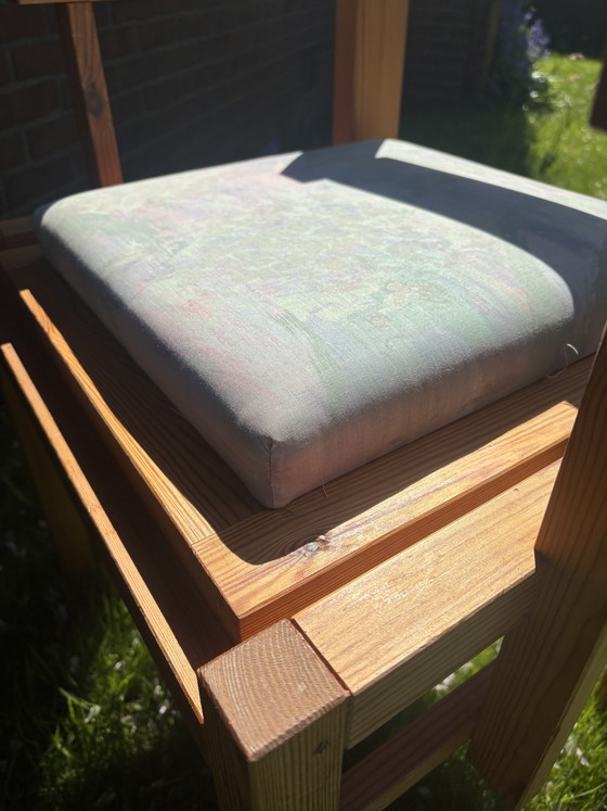 Image 1 of Chair modernism brutalism inspired by Rietveld style