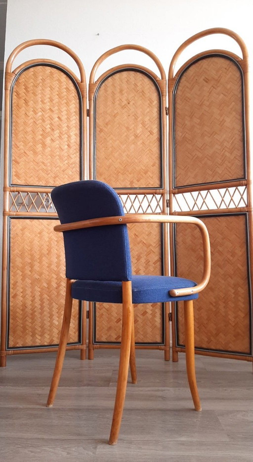 Satz von 6 Stühlen, entworfen von Josef Hoffman für Ligna/Thonet
